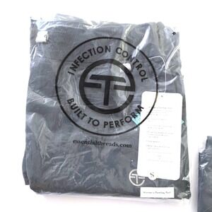 Essential Threads Pomfrey Scrub Pants Women's S‎  Gray Anti-Infection Stretch